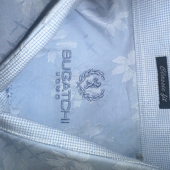 Bugatchi Men Large Classic Fit “Flower” Pattern Shirt - Picture 7 of 9